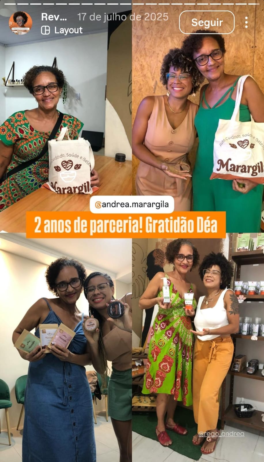 Parcerias com Lojas e Studios